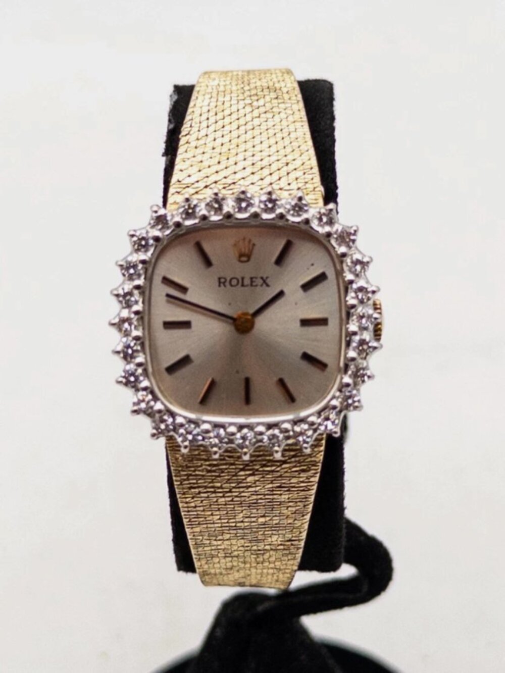 Rolex Ladies 14k Yellow Diamond 1.5CT Vintage Watch New